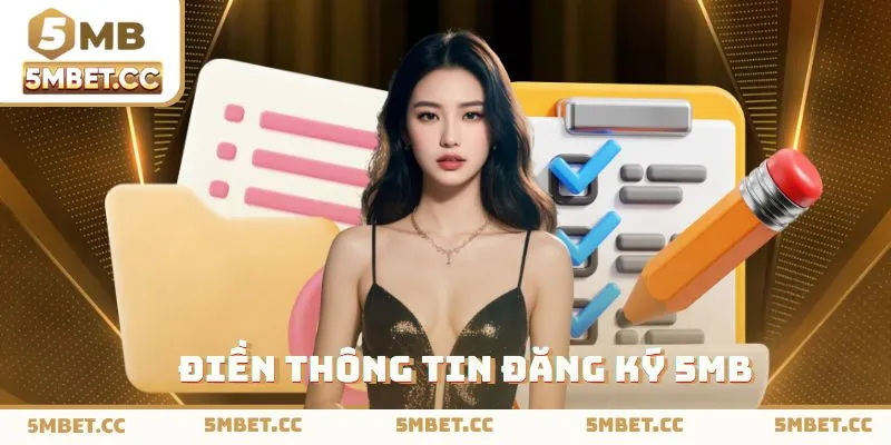 Điền thông tin đăng ký chính xác theo yêu cầu