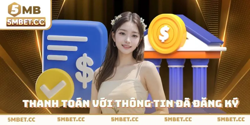 Thanh toán bằng thông tin đã đăng ký