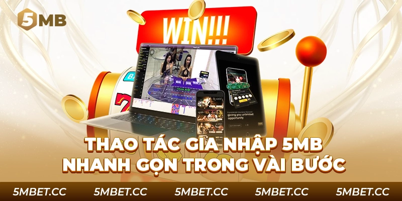 Thao tác gia nhập khám phá 5MB nhanh gọn trong vài bước